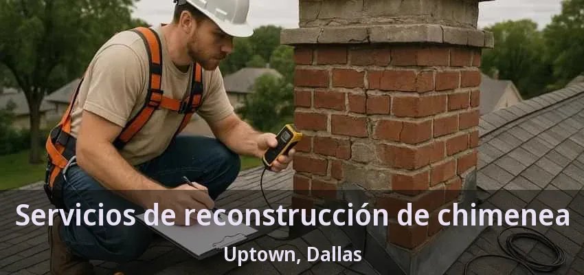 Servicios de reconstrucción de chimenea Uptown, Dallas - TX