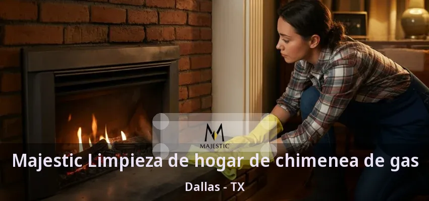 Majestic Limpieza de hogar de chimenea de gas Dallas - TX Majestic Limpieza de hogar de chimenea de gas Dallas - TX