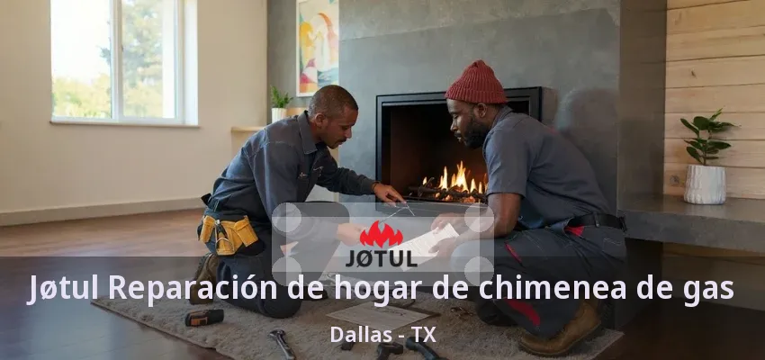 Jøtul Reparación de hogar de chimenea de gas Dallas - TX