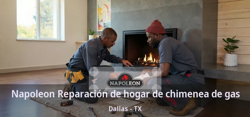 Napoleon Reparación de hogar de chimenea de gas Dallas - TX