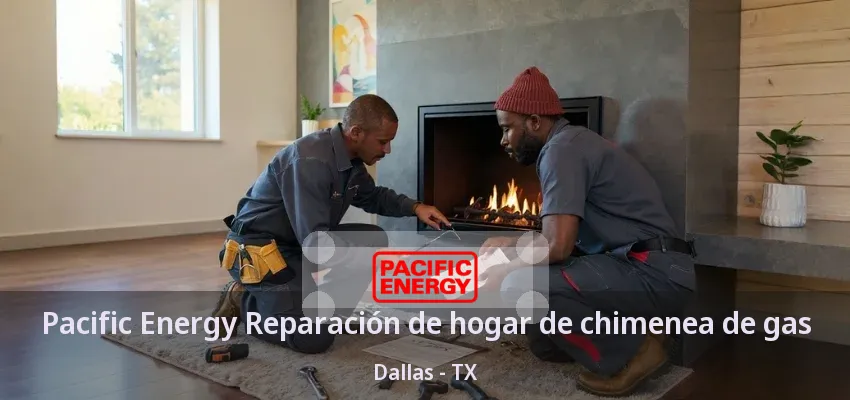 Pacific Energy Reparación de hogar de chimenea de gas Dallas - TX
